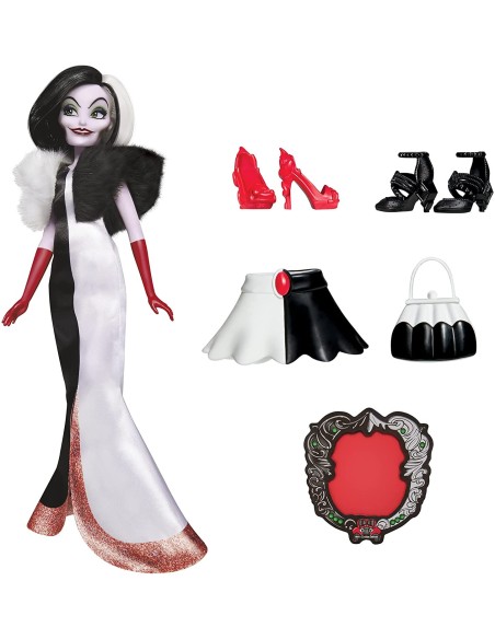 Disne vill Villains-character Cruella fashion doll HASF4538/F4563 Hasbro | Futurartshop.com