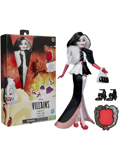 Disne vill Villains-character Cruella fashion doll HASF4538/F4563 Hasbro | Futurartshop.com