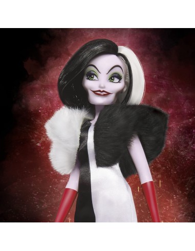 Disney Villains - personaggio Crudelia fashion doll HASF4538/F4563 Hasbro | Futurartshop.com