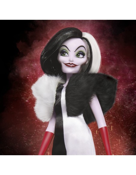 Disney Villains - personaggio Crudelia fashion doll HASF4538/F4563 Hasbro | Futurartshop.com