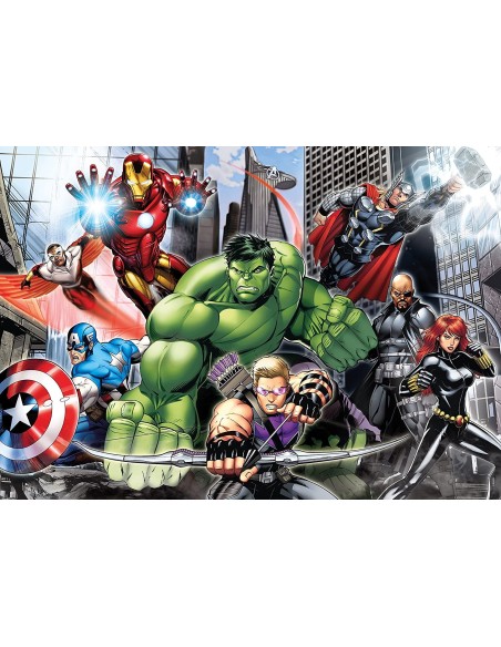 Puzzle Marvel - The Avengers 104 maxi pezzi CLE23688 Clementoni | Futurartshop.com