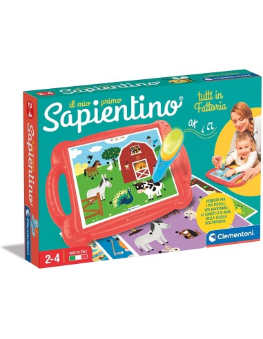Il mio primo Sapientino - Tutti in fattoria CLE16378 Clementoni | Futurartshop.com
