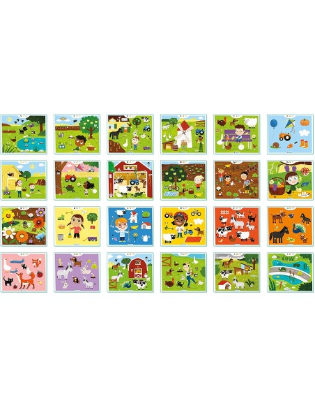 My first Sapientino-all on the farm CLE16378 Clementoni | Futurartshop.com