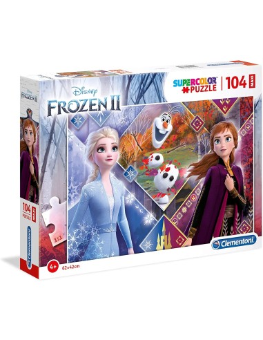 Puzzle Disney Frozen II - 104 maxi pezzi CLE23739 Clementoni | Futurartshop.com