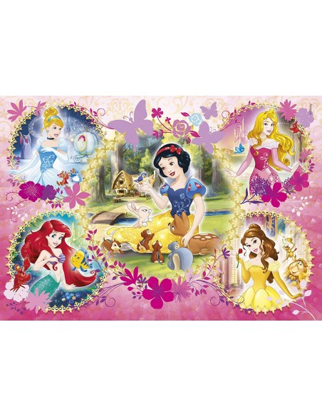 Puzzle Disney Princess 2 puzzle x 60 pezzi CLE07133 Clementoni | Futurartshop.com