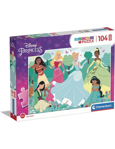 Puzzle Disne tante many princesses-104 Ma pezzi CLE23767 Clementoni | Futurartshop.com