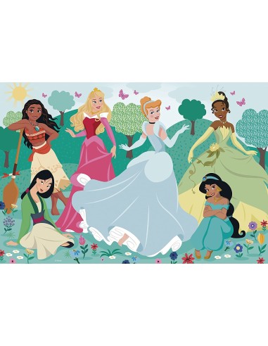 Puzzle Disney tante Principesse - 104 maxi pezzi CLE23767 Clementoni | Futurartshop.com