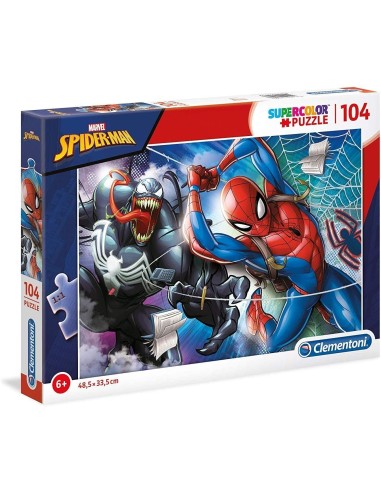 Puzzle Spider-Man vs Venom - 104 pezzi CLE27117 Clementoni | Futurartshop.com