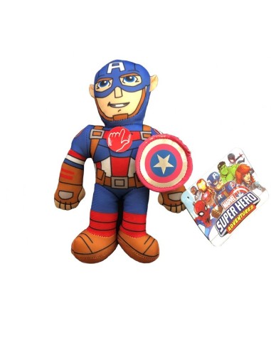 Peluche Marvel Capitan America con suoni - 38 cm PTS07299 Futurart | Futurartshop.com