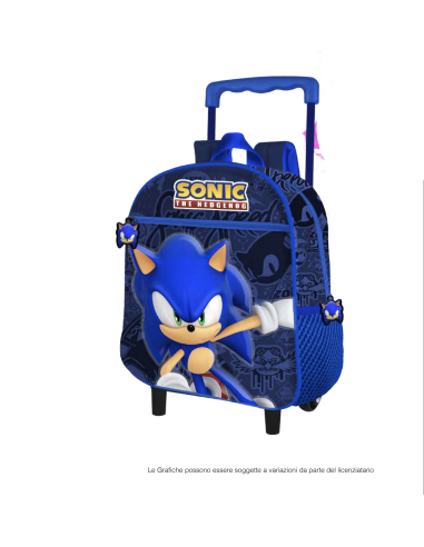 Sonic trolley asilo 22-23 CRG228040 Futurart | Futurartshop.com