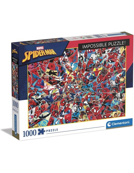 Puzzle impossibile di Spiderman - 1000 pezzi CLE39657 Clementoni | Futurartshop.com