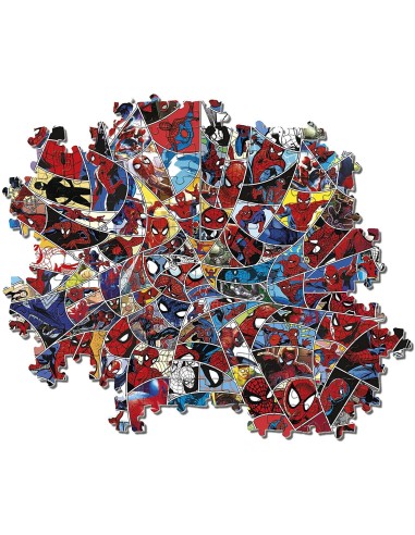 Spiderman impossible Puzzle-1000 pieces CLE39657 Clementoni | Futurartshop.com