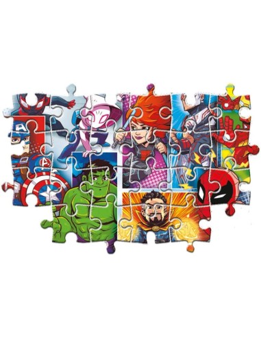 Marvel Superhero Adventures Puzzle-24 Ma pezzi CLE24208 Clementoni | Futurartshop.com