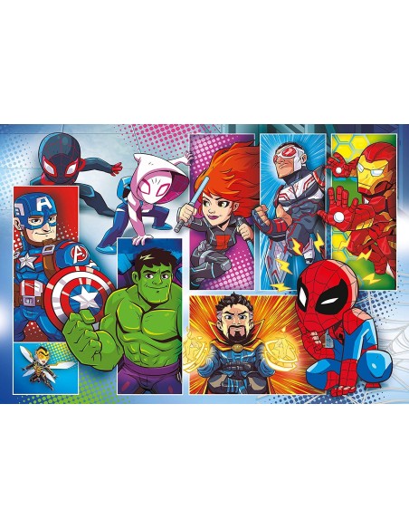 Marvel Superhero Adventures Puzzle-24 Ma pezzi CLE24208 Clementoni | Futurartshop.com