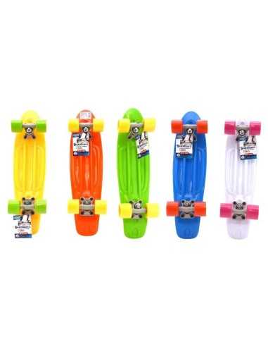 Skateboard in plastica da 57 cm - 5 colori GLO41260 Globo | Futurartshop.com