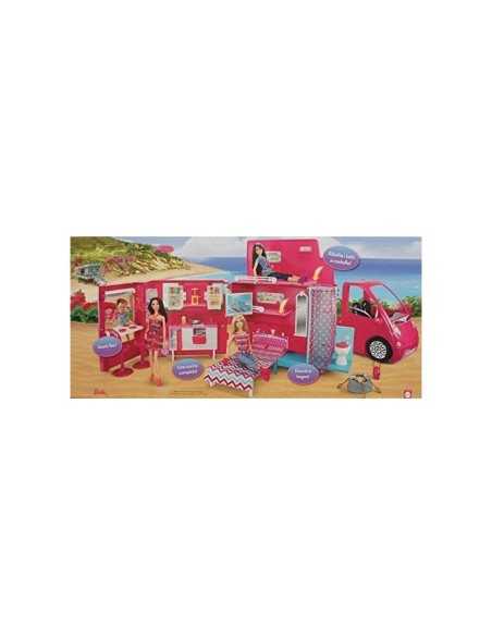 Camper Barbie Glam piu 2 Bambole Mattel MATCLC33 Mattel | Futurartshop.com