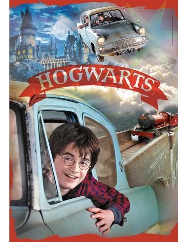 Puzzle di Harry Potter in viaggio verso Hogwarts - 104 pezzi CLE25724 Clementoni | Futurartshop.com