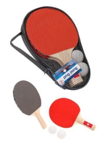 Bag Set with table tennis rackets and balls GLO39296 Globo | Futurartshop.com