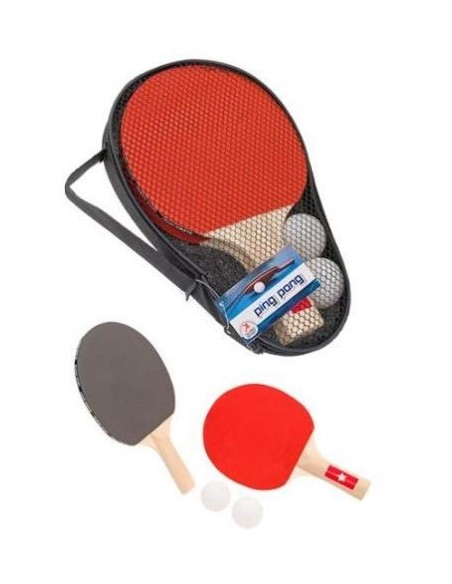 Bag Set with table tennis rackets and balls GLO39296 Globo | Futurartshop.com