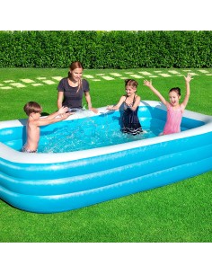 Piscina Family rettangolare a 3 anelli - 305 x 183 x 56 cm GLO54009 Bestway | Futurartshop.com 2