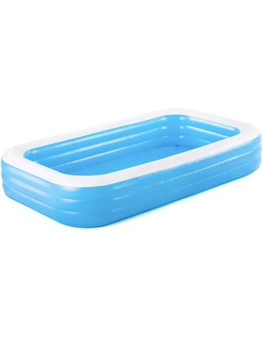 3 ring rectangular Family pool-305 x 183 cm GLO54009 Bestway | Futurartshop.com