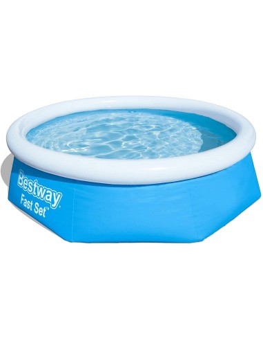 Family pool fast set-244 cm 66 cm capacity 2.100 liters GLO57265 Bestway | Futurartshop.com