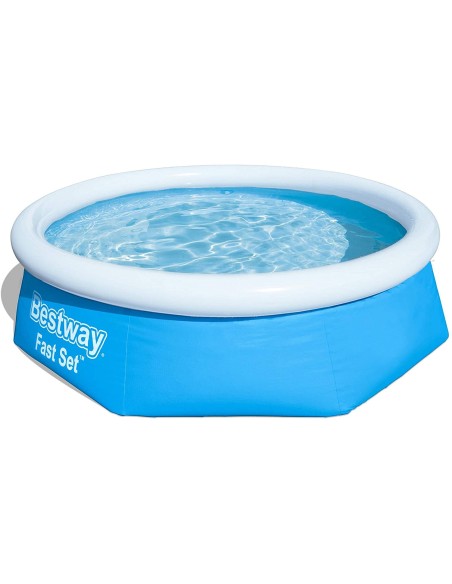 Family pool fast set-244 cm 66 cm capacity 2.100 liters GLO57265 Bestway | Futurartshop.com