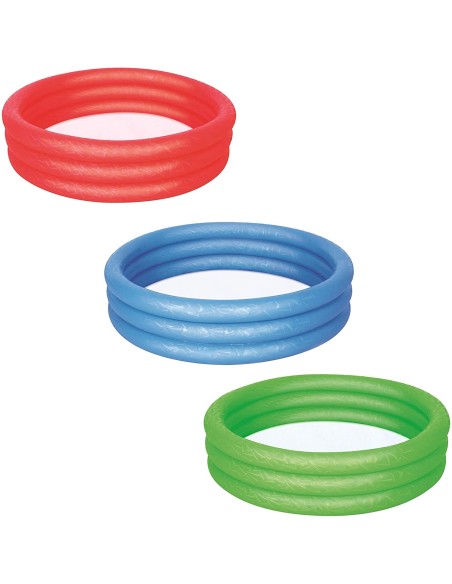 3 ring pool-152 cm 30 cm 3 colors GLO51026 Bestway | Futurartshop.com