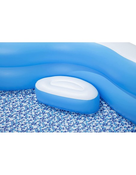 Family pool with 2 splashvie ringsw - 270 x 198 x GLO54409 Bestway | Futurartshop.com
