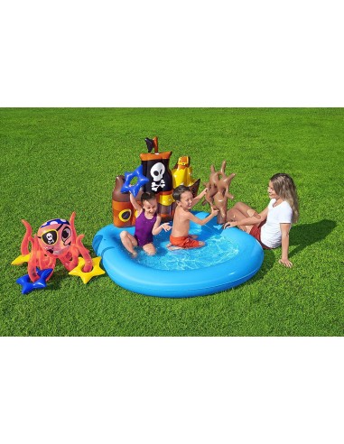 Pool pirate ship - 140 x 130 cm GLO52211 Bestway | Futurartshop.com