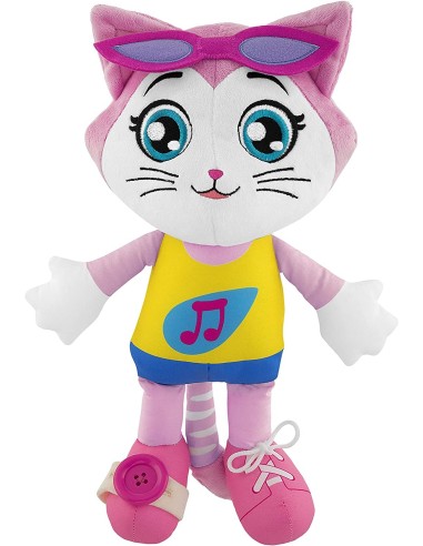 44 cats plush musical character Milad Mil OLT43318 Chicco | Futurartshop.com