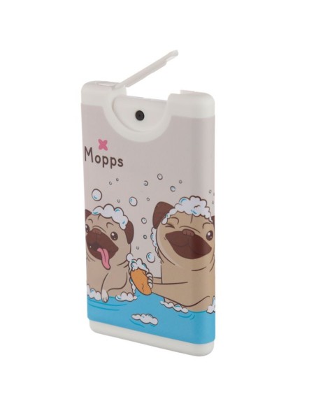 Spray igienizzante mani con immagini di carlini PUCHAND27 Futurart | Futurartshop.com