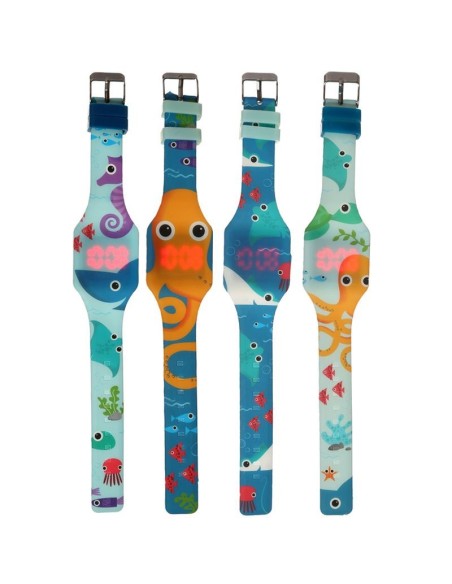 Wristwatch with marine animals PUCWATC12 Futurart | Futurartshop.com
