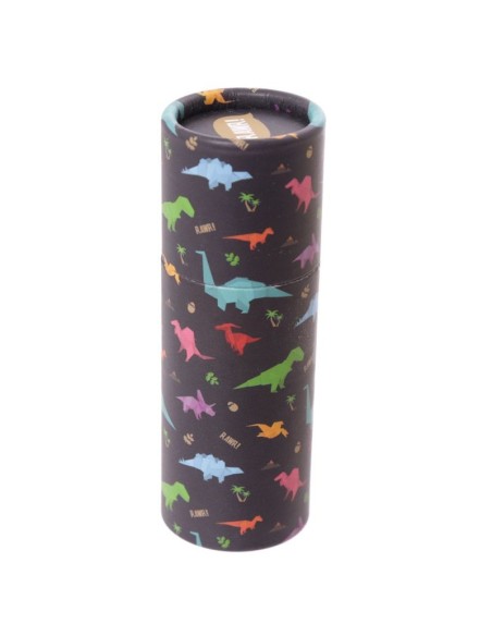 Tube with colored pencils with pictures of dinosaurs PUCPCASE10 Futurart | Futurartshop.com