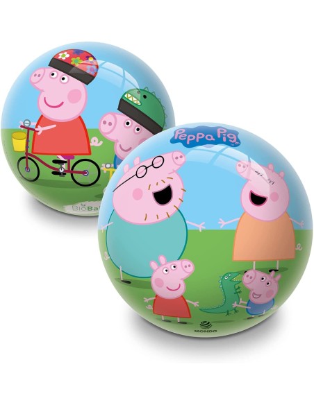 Pallone di Peppa Pig - diametro 23 cm MON26030 Mondo | Futurartshop.com