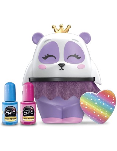 Craz Chic Chic nail polish kit Lovel Panda CLE18694 Clementoni | Futurartshop.com