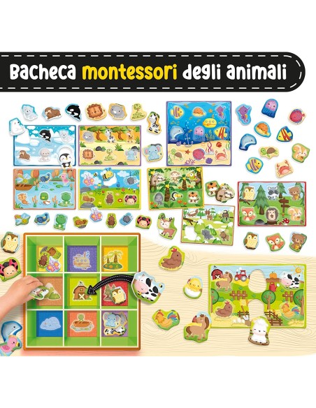 Montessori Baby Happy animals LIS92772 Lisciani | Futurartshop.com