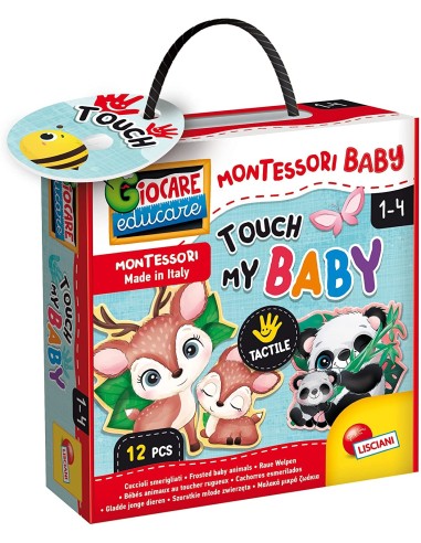 Montessori Baby - Touch my baby LIS92673 Lisciani | Futurartshop.com