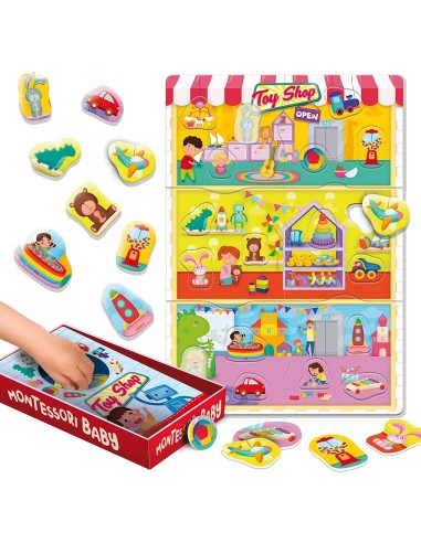 Montessori Baby - Negozio di giocattoli box toy shop LIS92734 Lisciani | Futurartshop.com