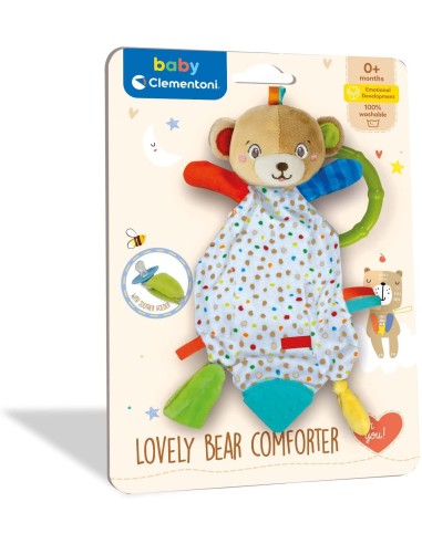 Baby Clem - Comforter orsacchiotto Lovely Bear CLE17654 Clementoni | Futurartshop.com
