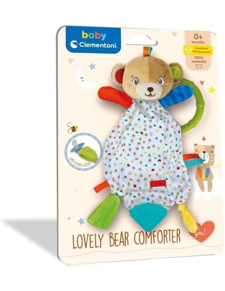 Baby Clem - Comforter orsacchiotto Lovely Bear CLE17654 Clementoni | Futurartshop.com