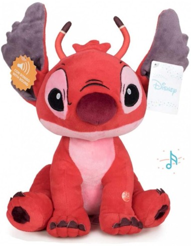 Peluche Lilo e Stitch - personaggio Leroy con suoni 35 cm PTS860004372 Futurart | Futurartshop.com