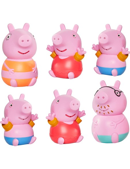 Peppa Pig Toomies splashes family Pig-2 models ROC21887946 Rocco Giocattoli | Futurartshop.com