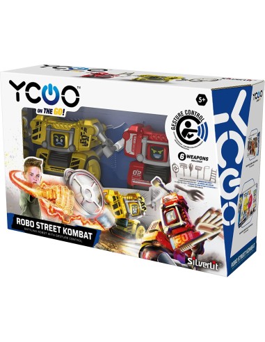 Rob COO Robo Street Kombat - 2 robots with 6 weapons included ROC20731974 Rocco Giocattoli | Futurartshop.com