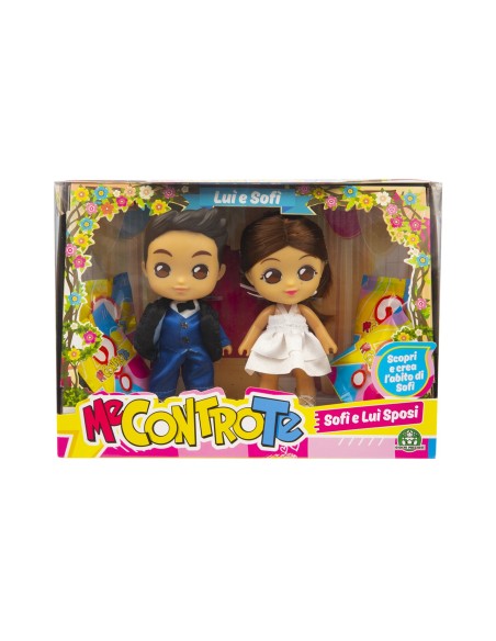 Me contro Te - Bambole Sofì e Luì sposi GIOMEC83000 Giochi Preziosi | Futurartshop.com