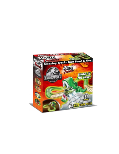 Magic Tracks-Jurassic attack track with vehicle ROC20185834 Rocco Giocattoli | Futurartshop.com