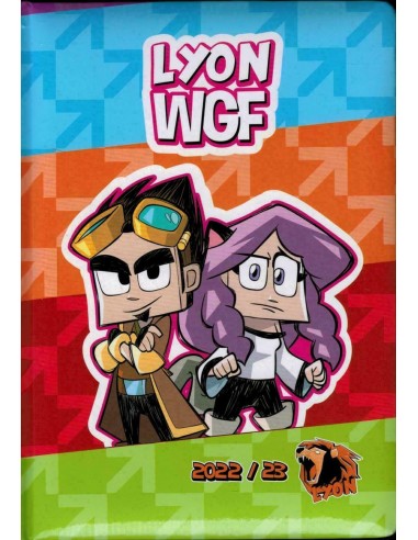 L Gam non Gamer standard diary with Anna 22-23 PAN66983-1 Panini | Futurartshop.com