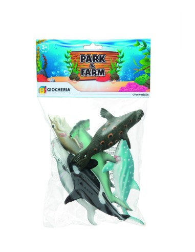 Park and Farm-the Marine World 6 pieces GIOGGI190244 Giochi Preziosi | Futurartshop.com