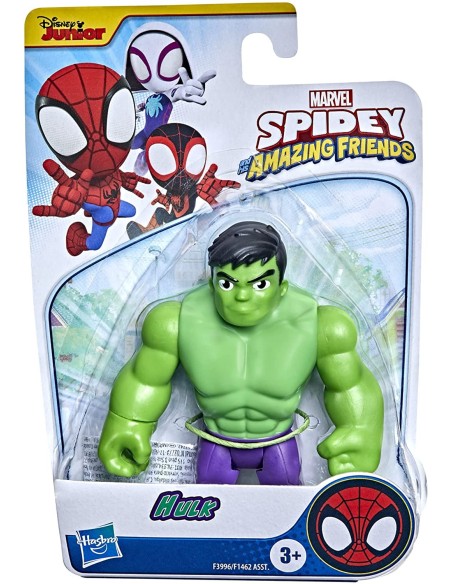 Spidey e i suoi fantastici amici - mini personaggio Hulk HASF1462/F3996 Hasbro | Futurartshop.com