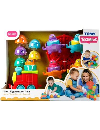 Toomies - Il trenino avventura degli ovetti 2 in 1 ROCE73099C Rocco Giocattoli | Futurartshop.com